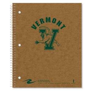 Image of Notebook 1 Subject Vermont V/Cat