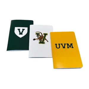Image of UVM Stapled Mni Notebook 3Pk
