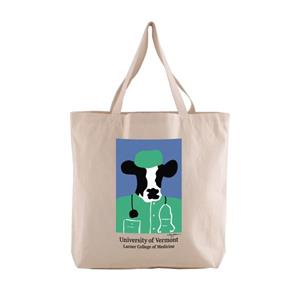 Dr. Moo Tote Bag
