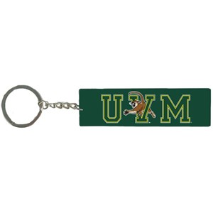 UVM V/Cat Molded Rubber Key Tag - main view