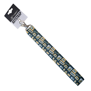 Leaning Charlie Motif Key Strap - main view