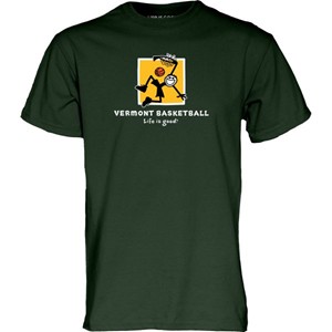 Blue 84 Life Is Good Vermont Basketball T-Shirt - main view
