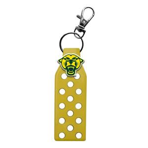 RALLY MARK FOOTWEAR CHARM KEY TAG -  yellow