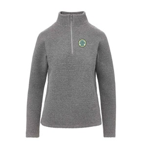 MV Sport Spellout Catamounts Patch Quilted 1/4 Zip - main view