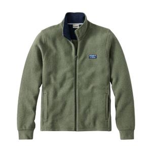Image of L.L. Bean Men's LCOM Lakewashed Double Knit Full Zip
