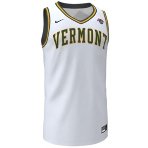NIKE VERMONT BASKETBALL JERSEY -  white