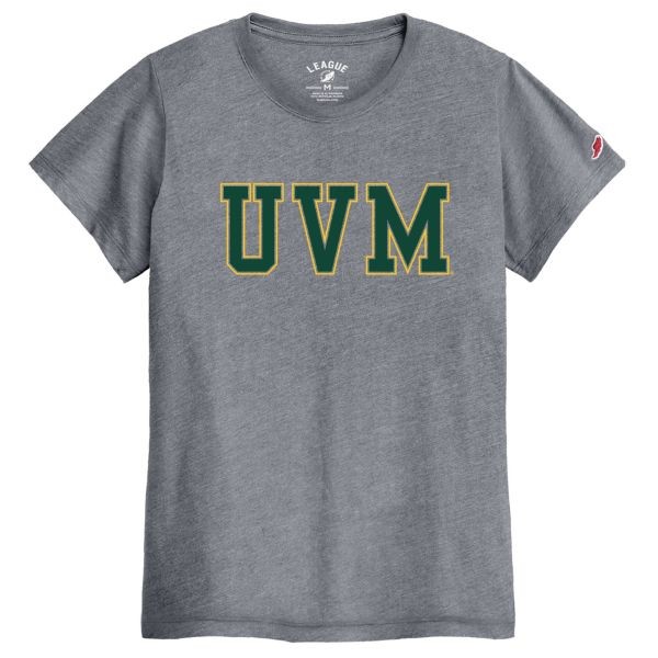 League UVM Block Letters T-Shirt (SKU 130459991221) League UVM Block Letters T-Shirt - main view