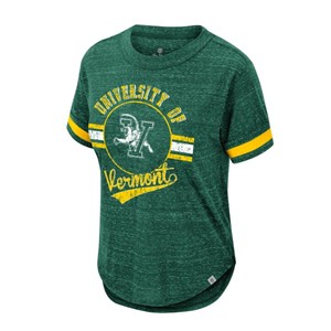 Colosseum University Of Vermont V/Cat Striped Cuff T-Shirt - main view
