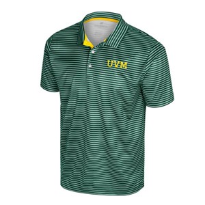 Colosseum Striped UVM Polo - main view