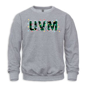 Image of New Agenda UVM Festive Lights Crewneck