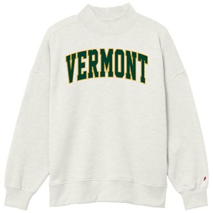 League Arch Vermont Applique Mock Neck Crew - main view