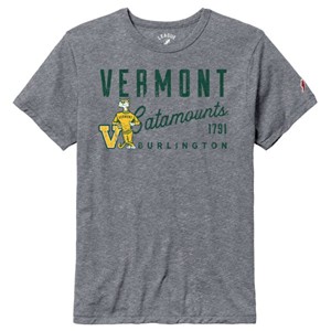 League Vermont Catamounts Leaning Charlie T-Shirt - main view
