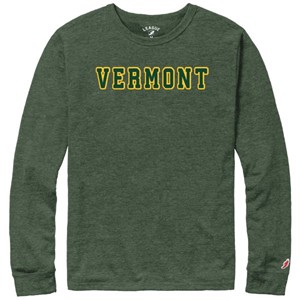 League Raw Edge Jersey Vermont Long Sleeve T-Shirt - main view