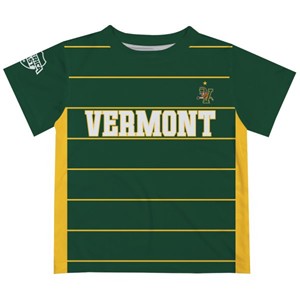 Vive La Fete Vermont Wide Stripe Toddler Soccer Jersey - main view