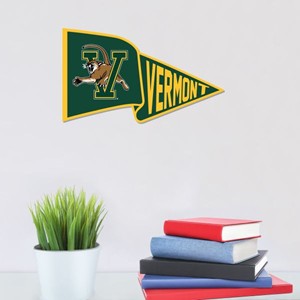 4"H Vermont V/Cat Wave Pennant - main view