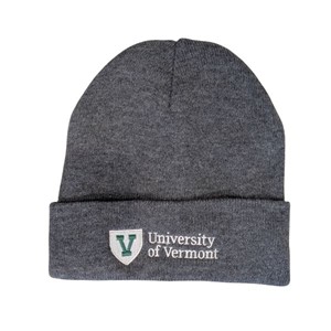 PORT & COMPANY SHIELD LOGO FLEECE LINED CUFFED BEANIE -  oxford