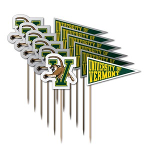 V/Cat Pennant Cupcake Topper 12 Pack - main view