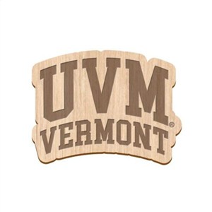 UVM Vermont Maple Wood Magnet - main view