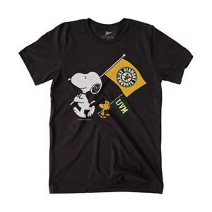 Peanuts: Snoopy & Woodstock V/Cat Flag T-Shirt - main view