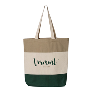 Vermont Est. 1791 Colorblock Tote Bag - main view