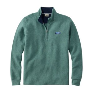 L.L. Bean Men's LCOM Lakewashed Double Knit 1/4 Zip - main view