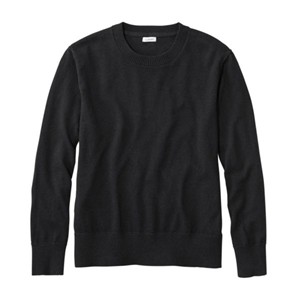 L.L. Bean Women's LCOM Cotton Cashmere Crew - main view