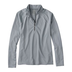 L.L. Bean Women's LCOM Lightwight Sport Shirt 1/4 Zip - main view